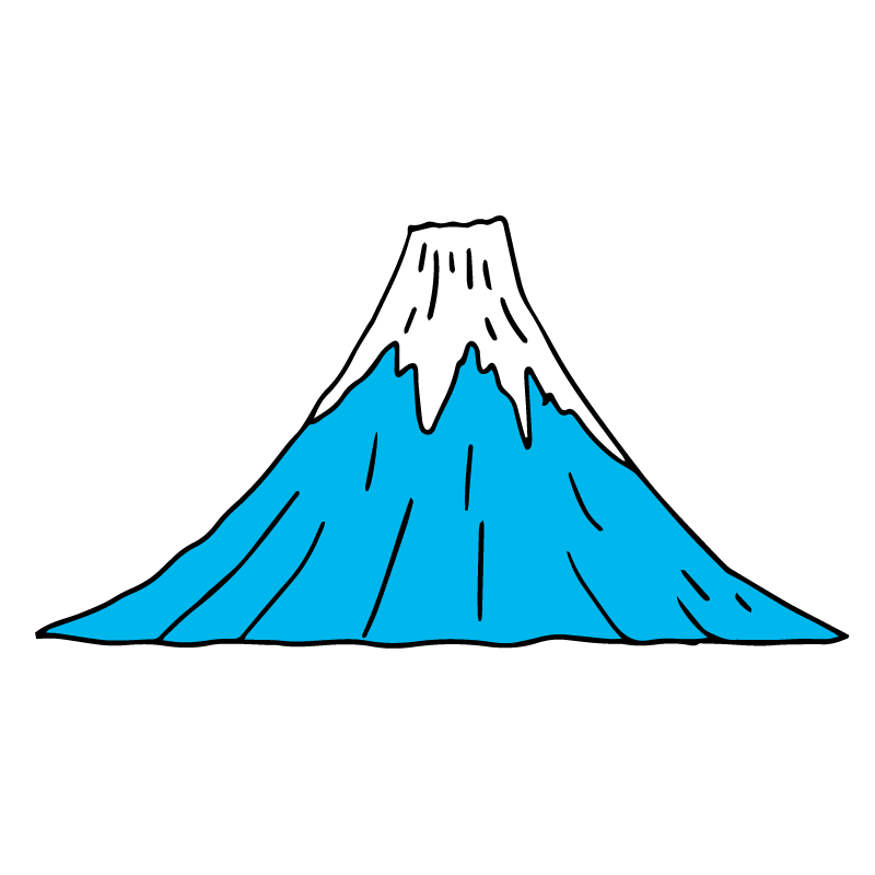 富士山イラスト